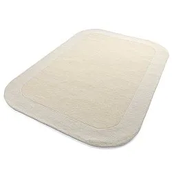Tapete de lã - Puri Hand Tufted Wool Premium (creme/branco)