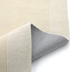 Tapete de lã - Puri Hand Tufted Wool Premium (creme/branco)