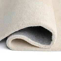 Tapete de lã - Puri Hand Tufted Wool Premium (creme/branco)