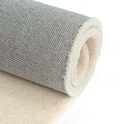 Tapete de lã - Puri Hand Tufted Wool Premium (verde/creme)