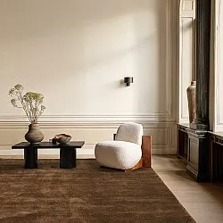 Tapete de lã - Rozel Handloom Wool Premium (marrom)