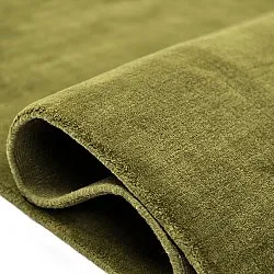 Tapete de lã - Rozel Handloom Wool Premium (verde musgo)