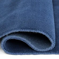 Tapete de lã - Rozel Handloom Wool Premium (azul-marinho)