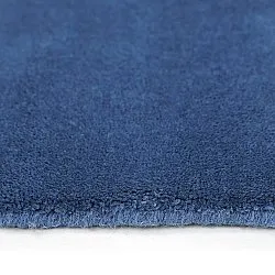 Tapete de lã - Rozel Handloom Wool Premium (azul-marinho)