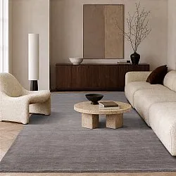 Tapete de lã - Rozel Handloom Wool Premium (taupe claro)
