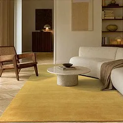 Tapete de lã - Rozel Handloom Wool Premium (ocre)