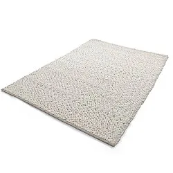 Tapete de lã - Sala Irregular Wool Bubble (creme)