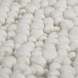 Tapete de lã - Sala Irregular Wool Bubble (creme)