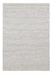 Tapete de lã - Sala Irregular Wool Bubble (mescla cinza claro)