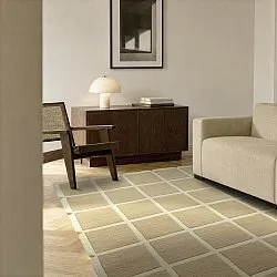 Tapete de lã - Syl Hand Tufted Wool Premium (bege/creme)
