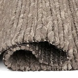 Tapete de lã - Talvia Braided Wool (marrom/bege)