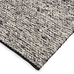 Tapete de lã - Talvia Braided Wool (cinza escuro)