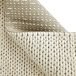 Tapete de lã - Talvia Braided Wool (off white)