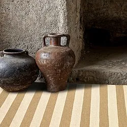 Tapete de lã - Torquay (branco/bege)