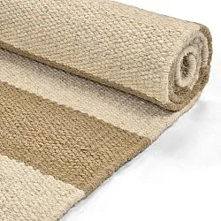 Tapete de lã - Torquay (branco/bege)