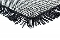 Tapete de lã - Pike (preto)