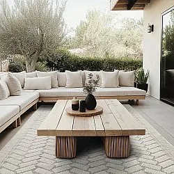 Tapete para interior e exterior - Aria (off white)