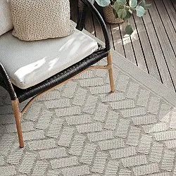 Tapete para interior e exterior - Aria (off white)