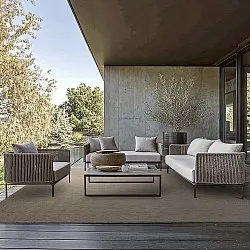 Tapete para interior e exterior - Arlo (bege)