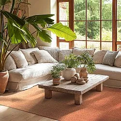 Tapete para interior e exterior - Arlo (laranja)