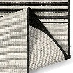 Tapete para interior e exterior - Aurora (preto/branco)