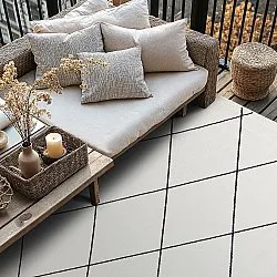 Tapete para interior e exterior - Bodhi (preto)