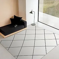 Tapete para interior e exterior - Bodhi (preto)