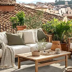 Tapete para interior e exterior - Caldwell (bege)