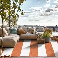 Tapete para interior e exterior - Santana (laranja)