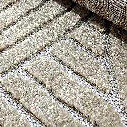 Tapete redondo - Indoor/Outdoor Devon (bege)