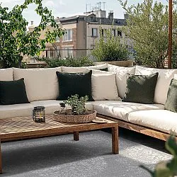 Tapete para interior e exterior - Ellstin (cinza)