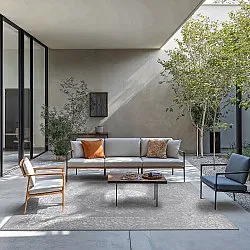 Tapete para interior e exterior - Ellstin (cinza)