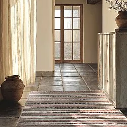 Tapete para interior e exterior - Ethan (laranja)