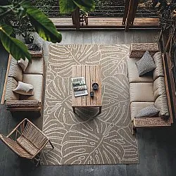 Tapete para interior e exterior - Francis (bege)