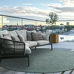 Tapete redondo - Monsanto (verde)