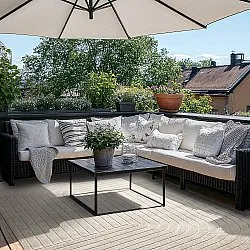 Shaggy Indoor/Outdoor - Hazleton (creme)