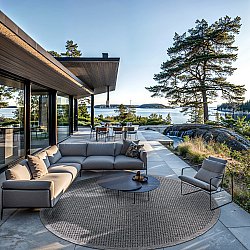 Tapete redondo - Tromsø (antracite)