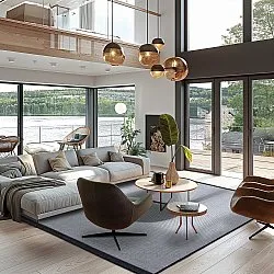 Tapete para interior e exterior - Sortelha (preto)