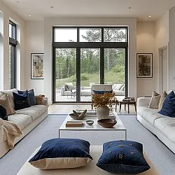 Tapete para interior e exterior - Sortelha (azul)