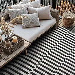 Tapete para interior e exterior - Otto (preto)