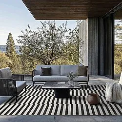 Tapete para interior e exterior - Otto (preto)