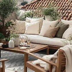 Shaggy Indoor/Outdoor - Patton (cinza)