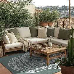 Tapete para interior e exterior - Raylan (verde)