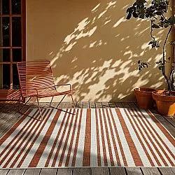 Tapete para interior e exterior - Riley (laranja)