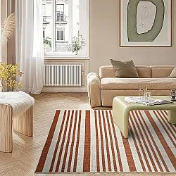 Tapete para interior e exterior - Riley (laranja)