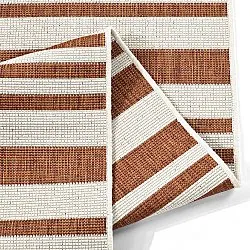 Tapete para interior e exterior - Riley (laranja)