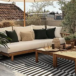Tapete para interior e exterior - Roscoe (preto)