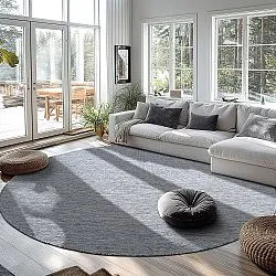 Tapete redondo - Monsanto (cinza)