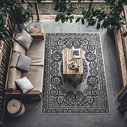 Tapete para interior e exterior - Sylvaine (preto)