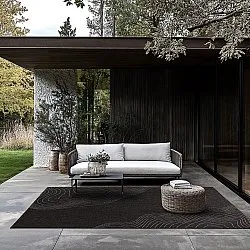 Tapete para interior e exterior - Zelmare (preto)